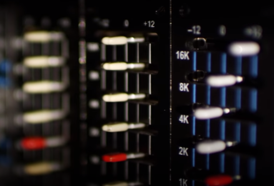 Close up picture of the 1073 hardware preamp